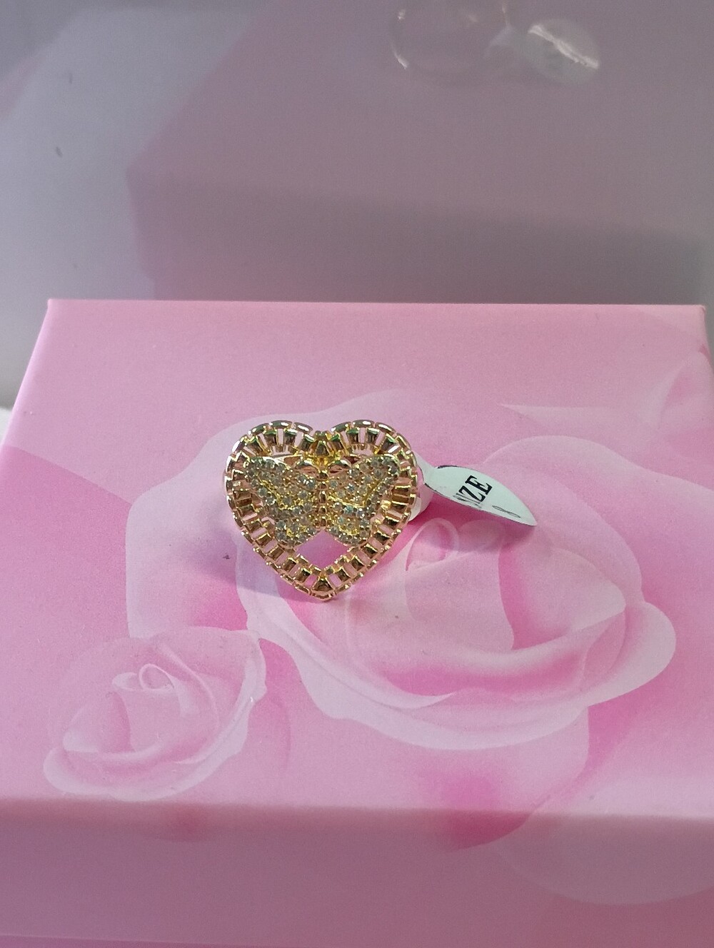 Butterfly Heart Ring